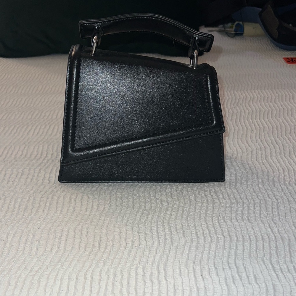 Black Asymmetric Women's Handbag